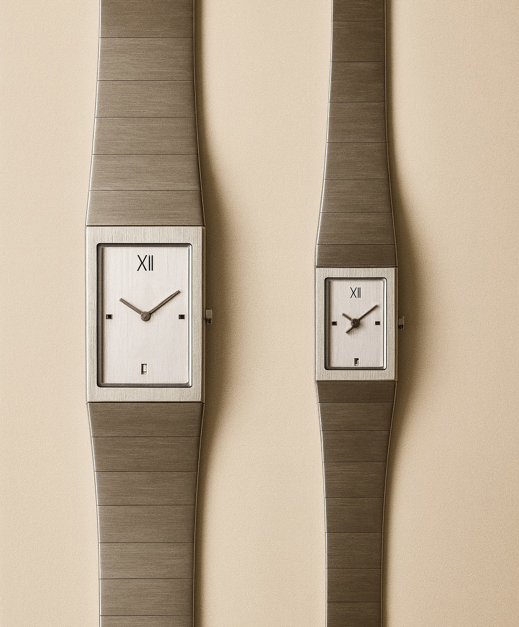 極簡窄長方形對錶